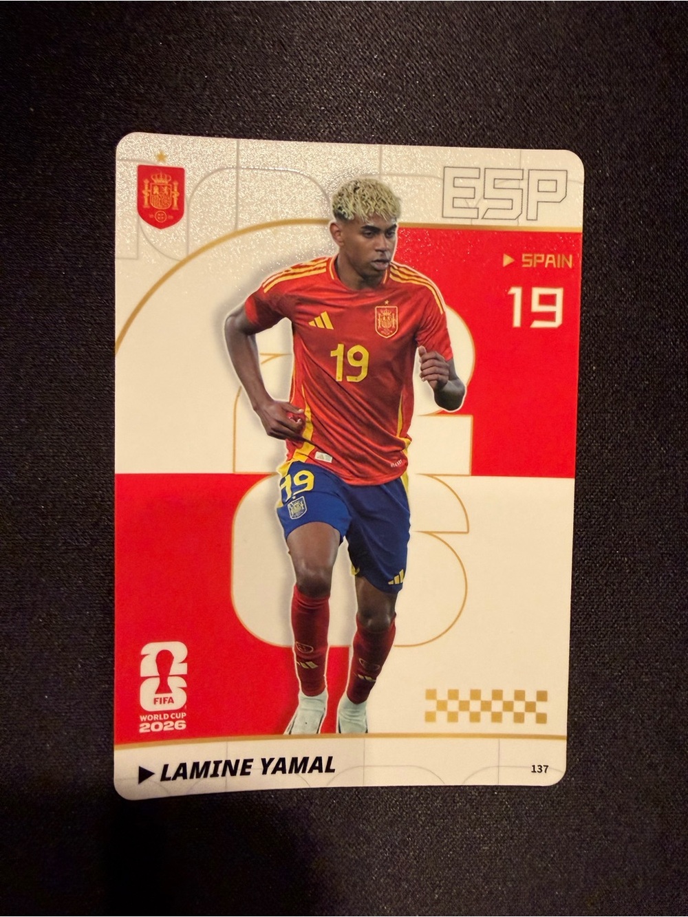2026 Panini FIFA World Cup Lamine Yamal Card #137